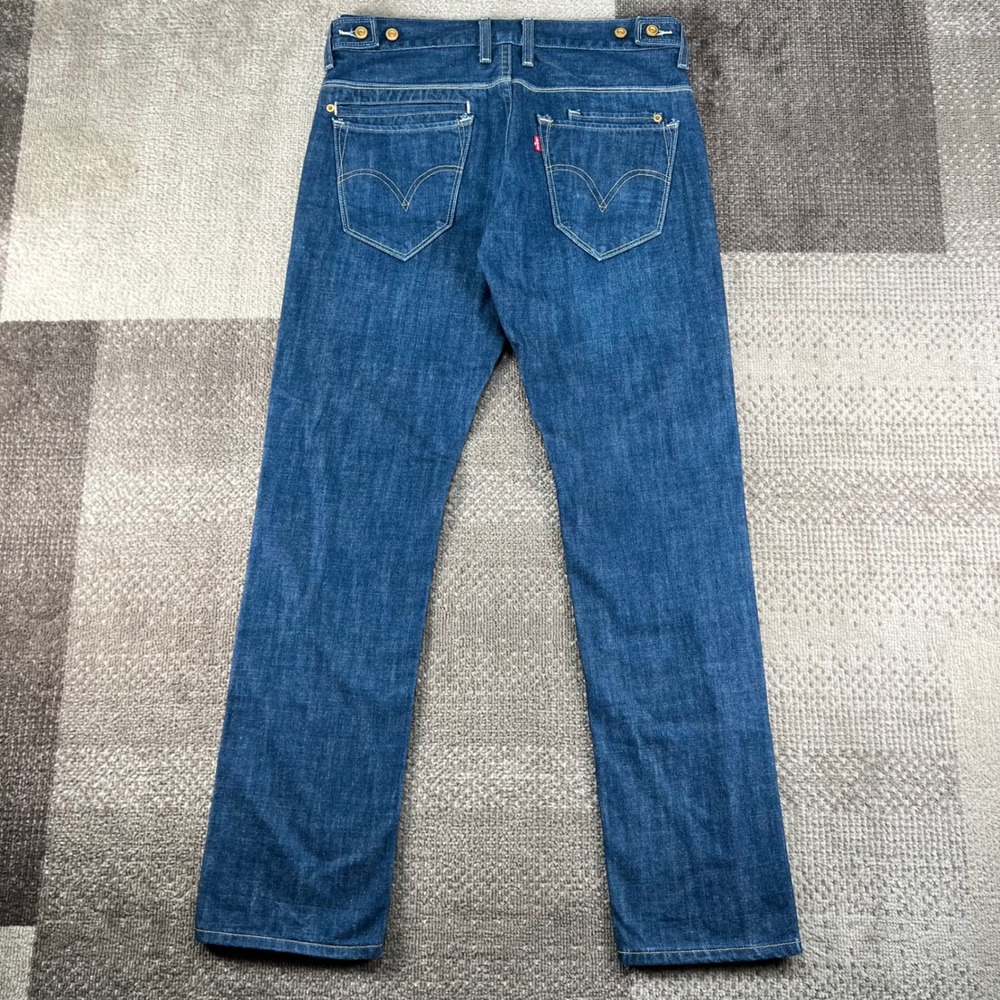 Y2K Levi's 511 Suspender Button Buckle Strap Jeans Mens Size 32X32